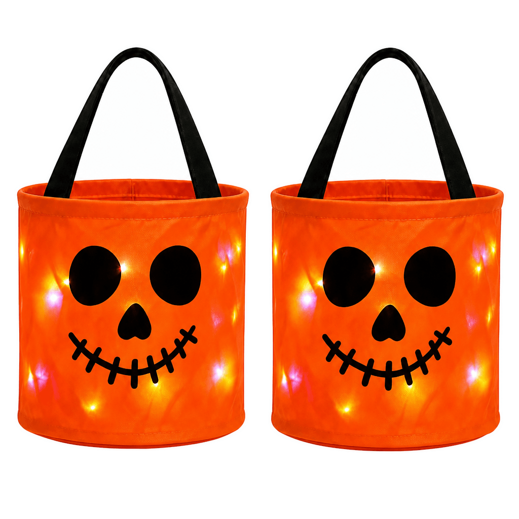 Light-Up Halloween Candy Bag for Kids