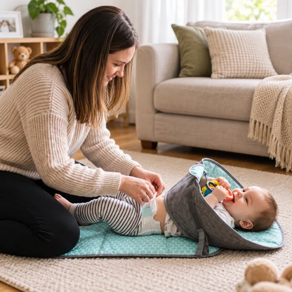 Matelas À Langer Portable Imperméable Pour Bébé
