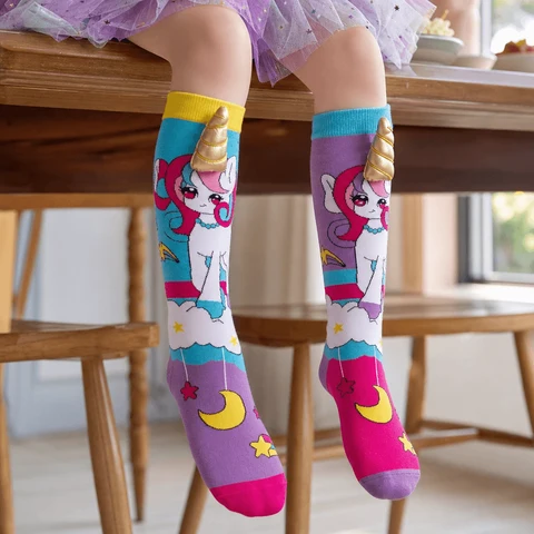 Chaussettes Animalières Jusqu’aux Genoux Pour Enfants