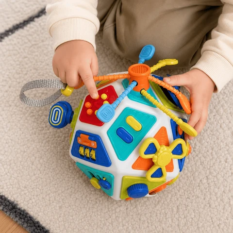 Cube D’Activités Montessori Pour Tout-Petits 22 Activités