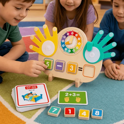 Tableau De Comptage En Bois Pour Enfants