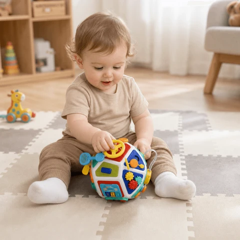 Cube D’Activités Montessori Pour Tout-Petits 22 Activités