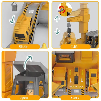 Jeu De Construction De Véhicules Avec Outils - Enfant Joyeux