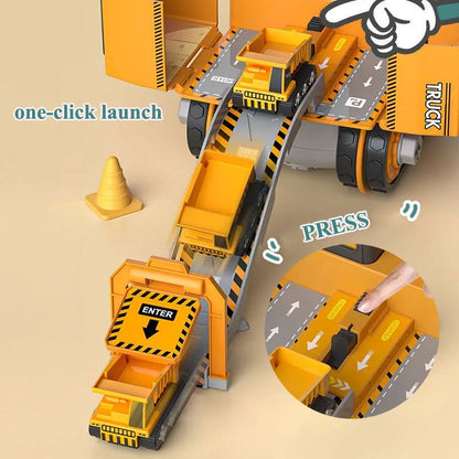Jeu De Construction De Véhicules Avec Outils - Enfant Joyeux