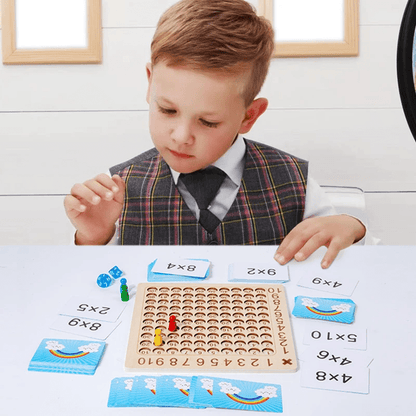 Jeu De Multiplication En Bois Montessori Pour Enfants - Enfant Joyeux