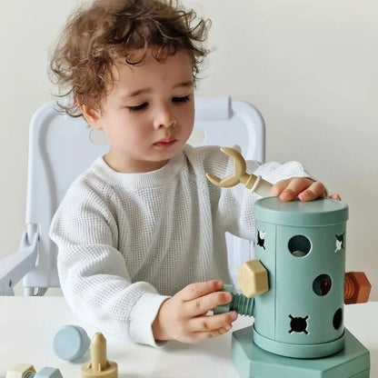 Jouet Montessori Magnétique À Glissières Et À Visser - Enfant Joyeux