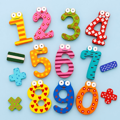 Lettres Magnétiques En Bois Pour Apprendre L’Alphabet - Enfant Joyeux