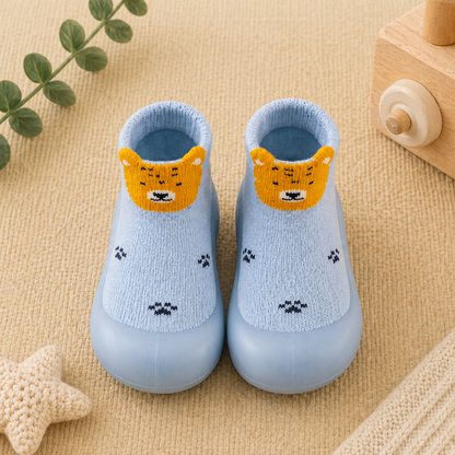 Chaussons Chaussettes Bébé Semelle Souple 6 Mois À 4 Ans