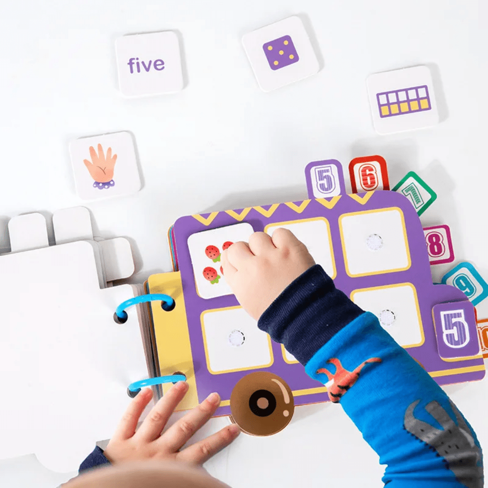 Livre De Comptage Éducatif Pour Enfants - Enfant Joyeux
