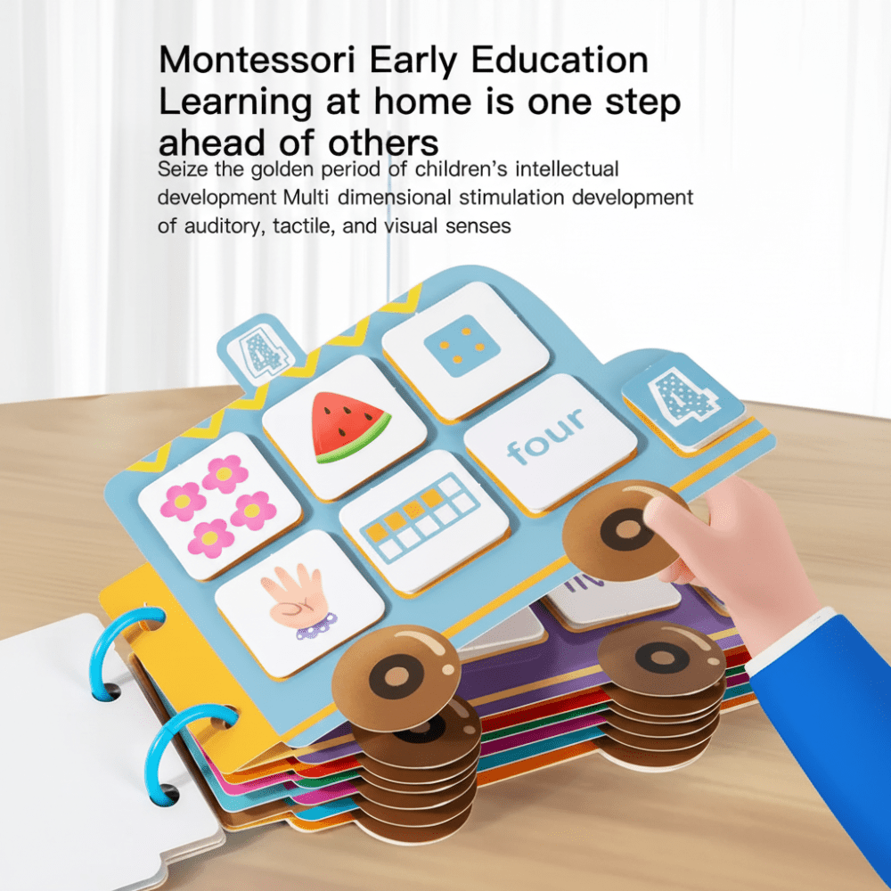 Livre De Comptage Éducatif Pour Enfants - Enfant Joyeux