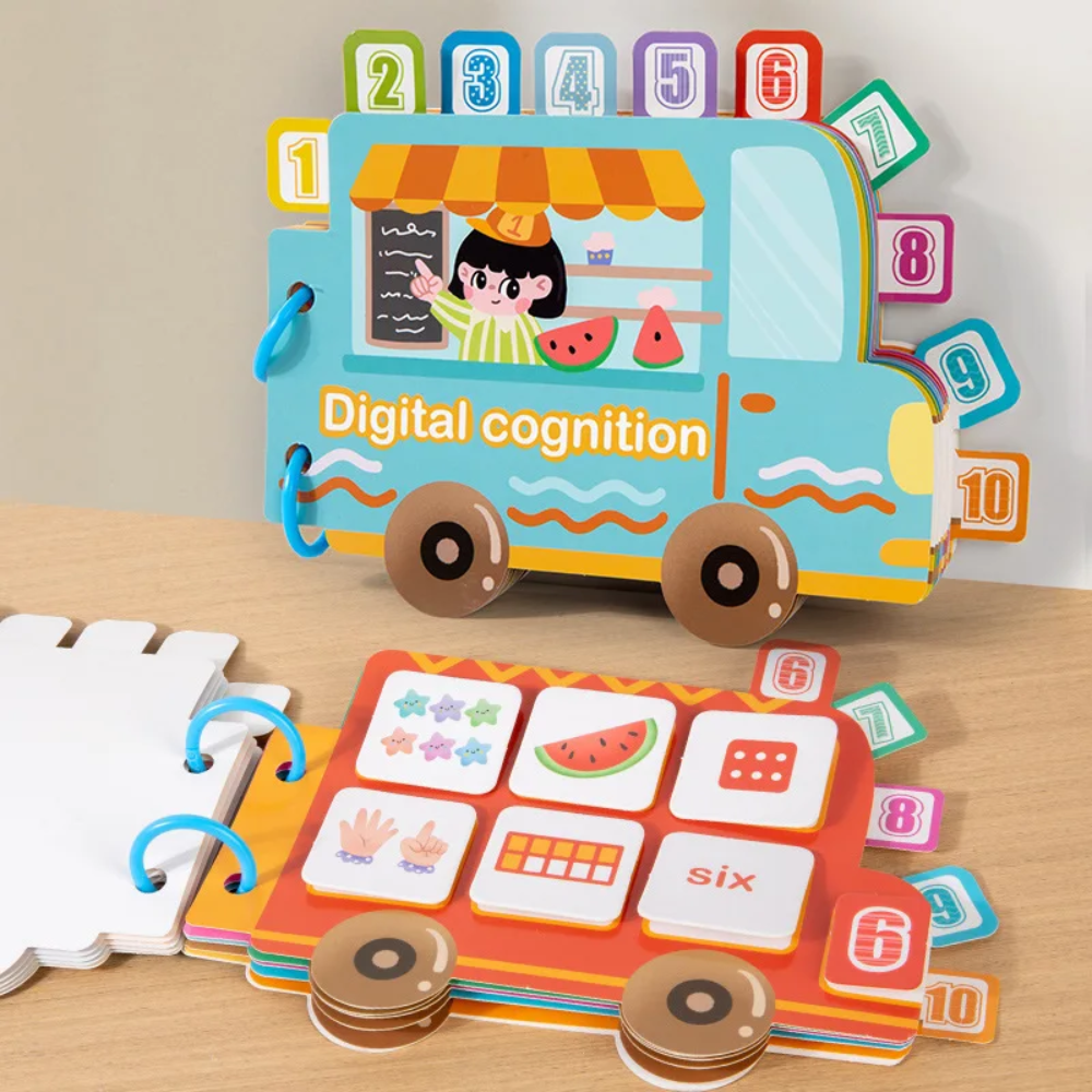 Livre De Comptage Éducatif Pour Enfants - Enfant Joyeux