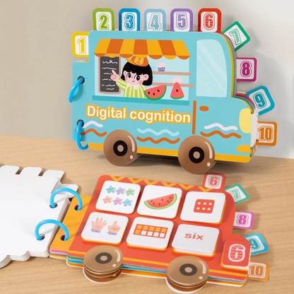 Livre De Comptage Éducatif Pour Enfants - Enfant Joyeux