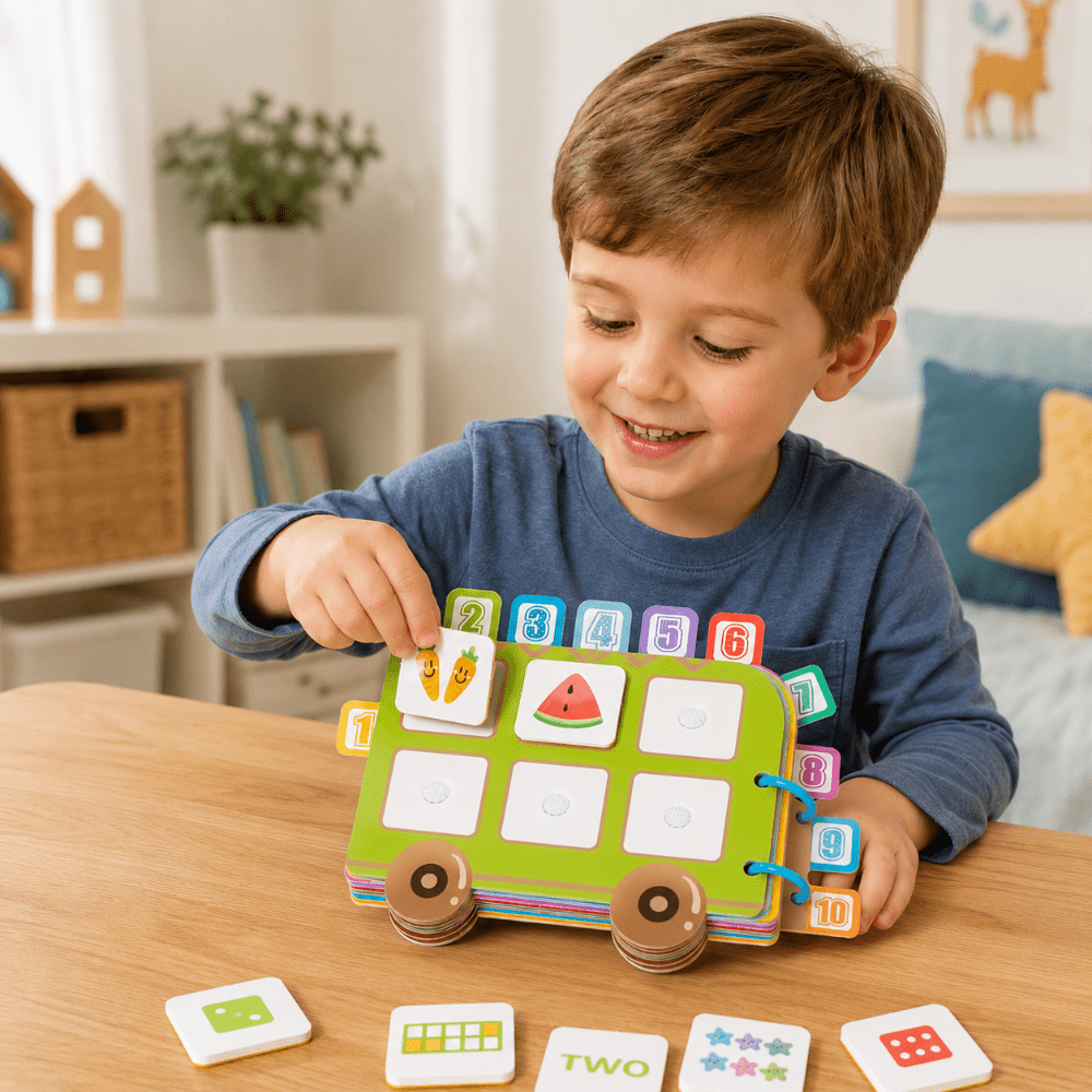 Livre De Comptage Éducatif Pour Enfants - Enfant Joyeux