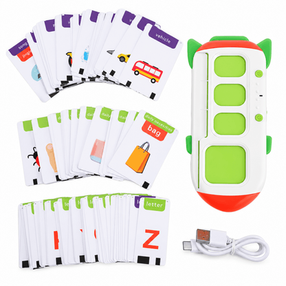 Machine Éducative Parlante à Cartes Pour Apprendre l’Anglais - Enfant Joyeux