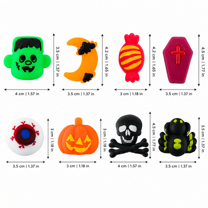 Mini Squishies D’Halloween À Presser - Enfant Joyeux