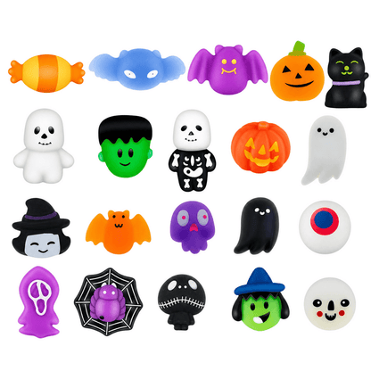 Mini Squishies D’Halloween À Presser - Enfant Joyeux