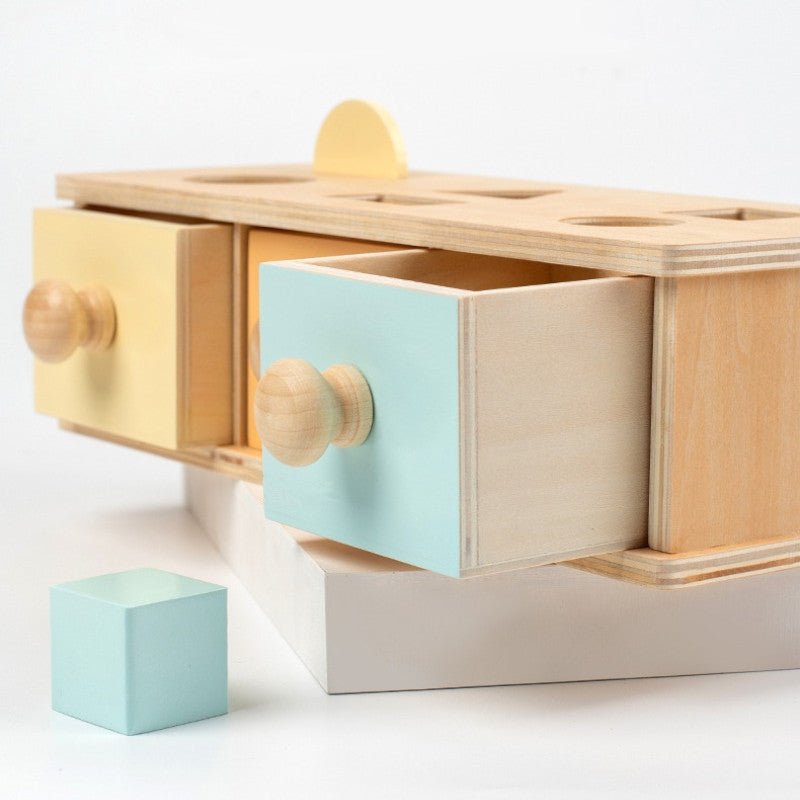 Organisateur Montessori À Tiroirs Pour Jouets - Enfant Joyeux
