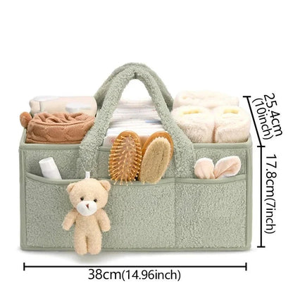 Panier de rangement pour jouets de bébé dans une chambre