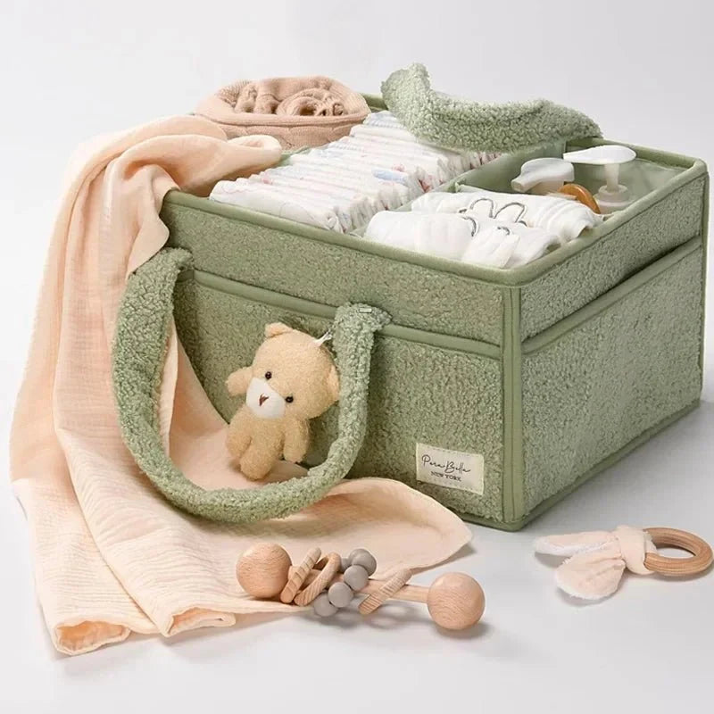 Panier De Rangement Pour Bébé Avec Poignées 38 25 5 18 cm