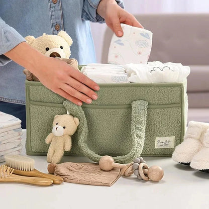 Panier souple pour ranger les couches et les jouets de bébé