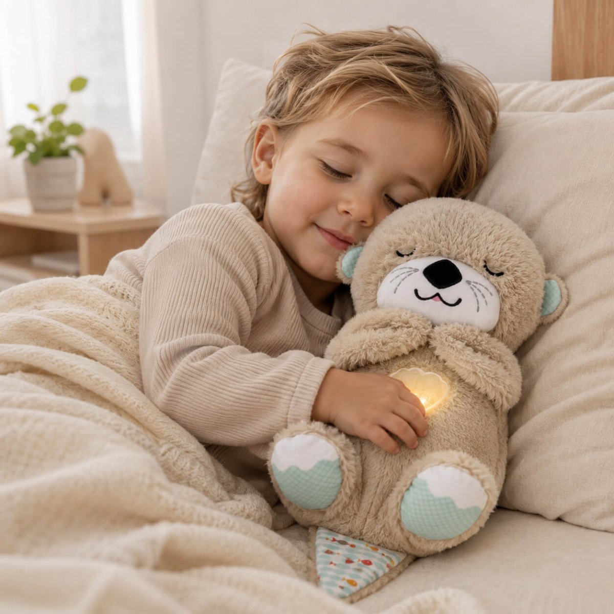 Peluche Loutre Douce Pour Enfant - Enfant Joyeux