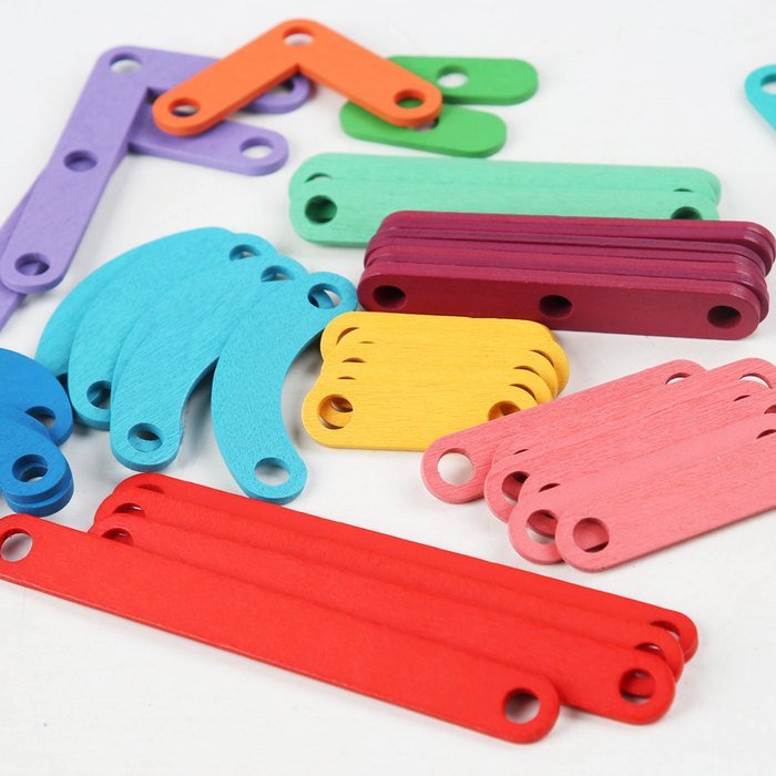 Puzzle À Chevilles Montessori Pour Enfants - Enfant Joyeux