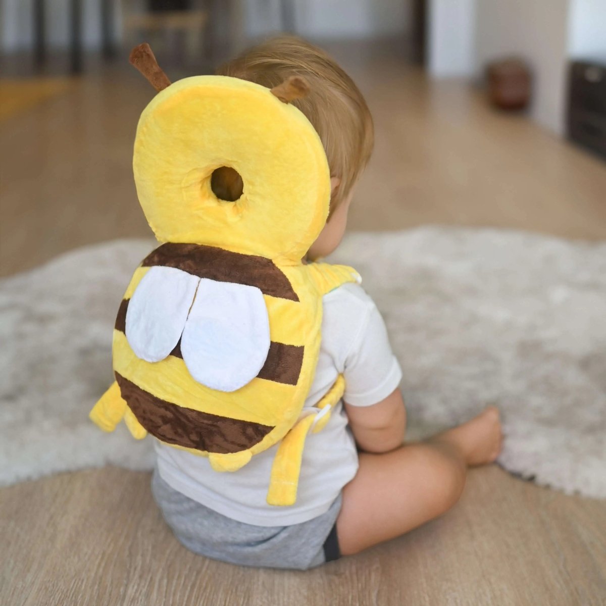 SécuriTête™ - Coussin Protecteur - Enfant Joyeux