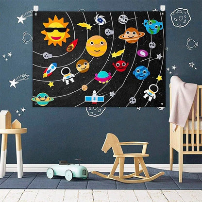 Tableau D’Activités En Feutre Montessori Pour Enfants - Enfant Joyeux