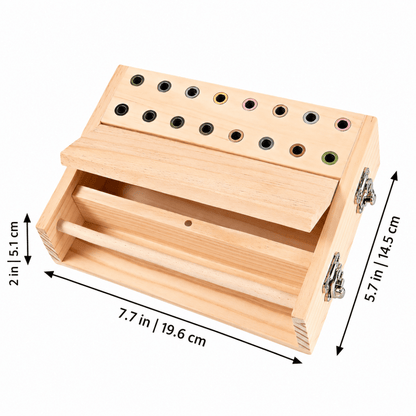 Tableau D’Activités Montessori Avec Serrures Et Clés - Enfant Joyeux