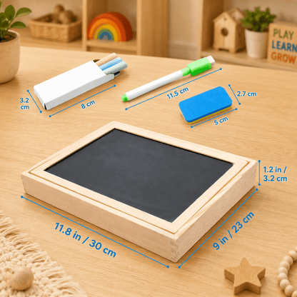 Tableau De Dessin Magnétique Double Face Pour Enfants - Enfant Joyeux