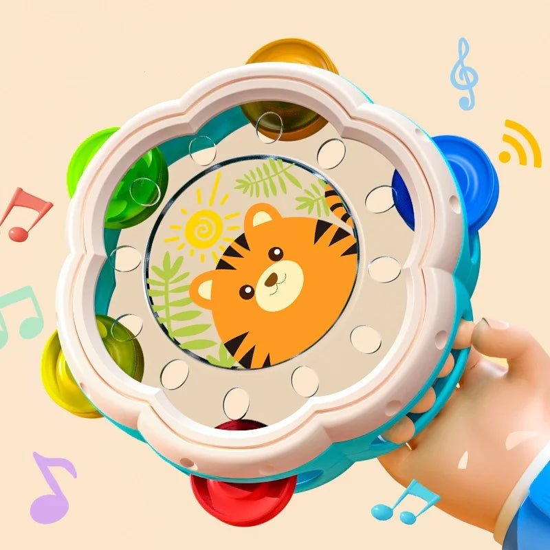 Tambourin Montessori Pour Enfants Jeu Musical Éducatif - Enfant Joyeux