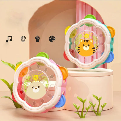 Tambourin Montessori Pour Enfants Jeu Musical Éducatif - Enfant Joyeux