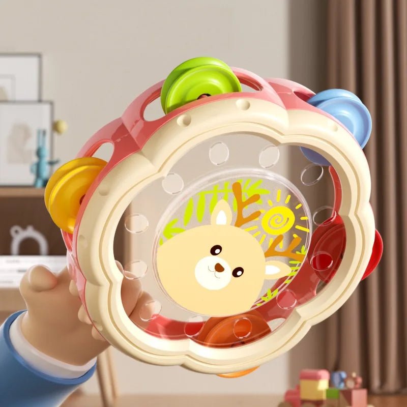 Tambourin Montessori Pour Enfants Jeu Musical Éducatif - Enfant Joyeux