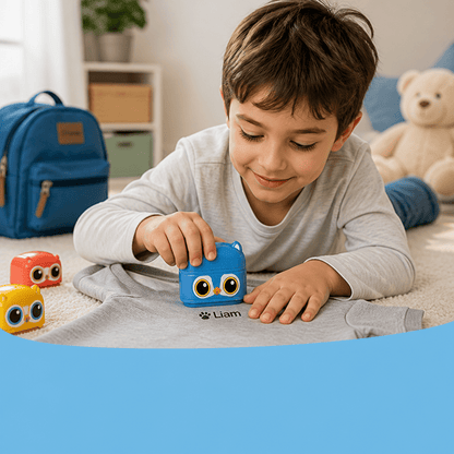 Tampon Nominatif Pour Vêtements D'Enfant - Enfant Joyeux