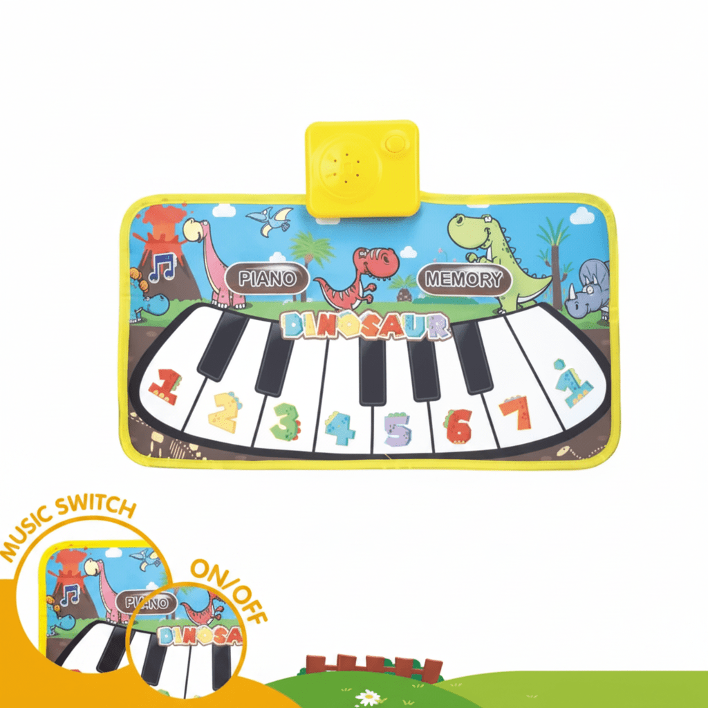Tapis De Jeu Piano Musical Pour Bébé - Enfant Joyeux