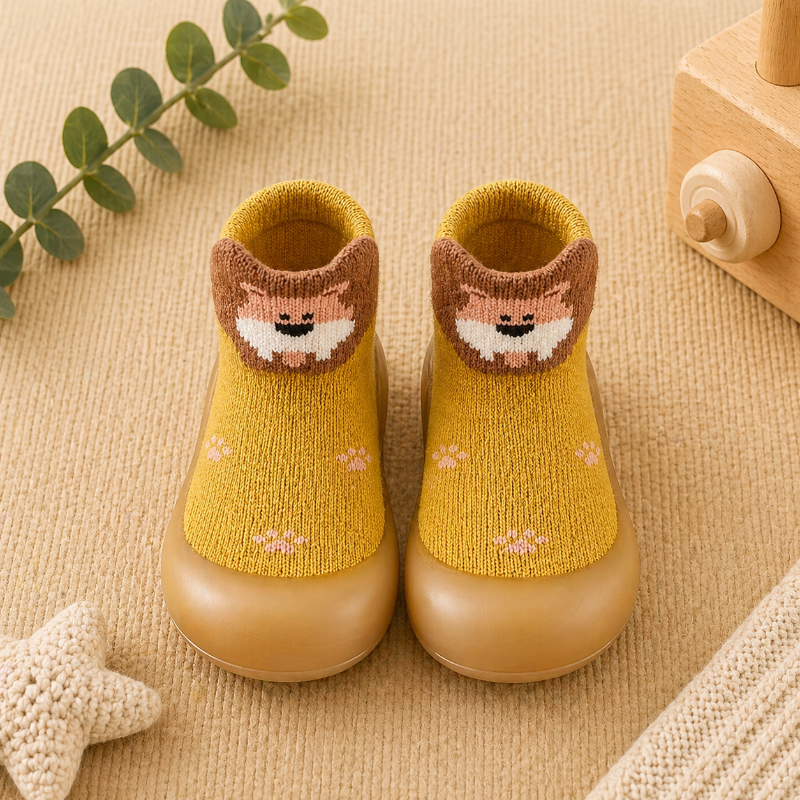 Chaussons Chaussettes Bébé Semelle Souple 6 Mois À 4 Ans